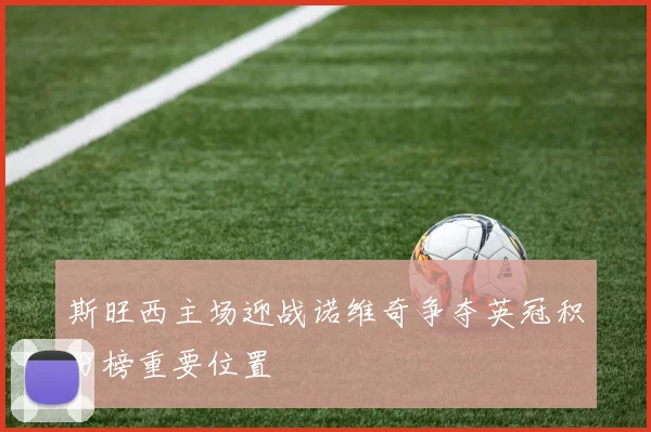 斯旺西主场迎战诺维奇争夺英冠积分榜重要位置
